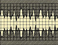 Diagram #1 - Microscopic schematic & roughness readout WITHOUT Flex-Honing